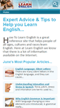 Mobile Screenshot of howtolearnenglish.co.uk